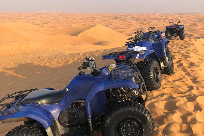 Dubai: Unique MORNING Quad Bike Red Dunes Safari - Good To Know