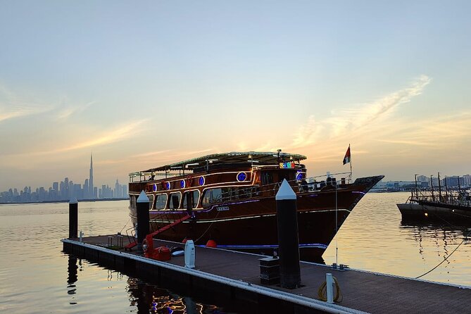 Dubai Water Canal Traditional Wooden Dinner Cruise - Pricing and Booking