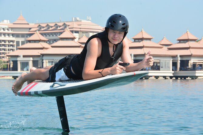 E-foil Audi in Dubai Palm Jumeirah by Water World Sports - Explore the Stunning Palm Jumeirah From a Unique Perspective