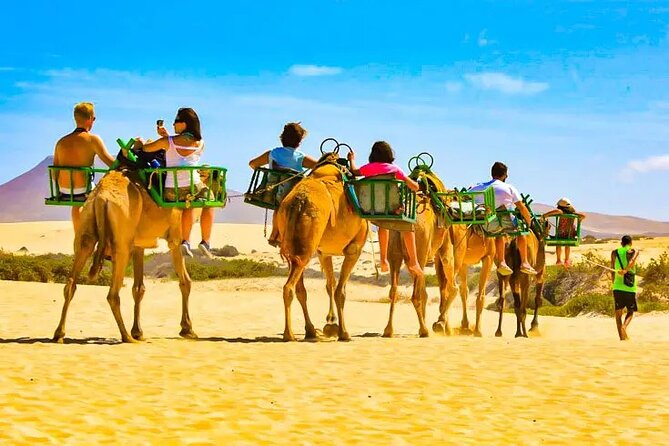 E-Scooter Tour & Camel Safari : Visit 4 Hours Maspalomas Dunes & Meloneras Beach