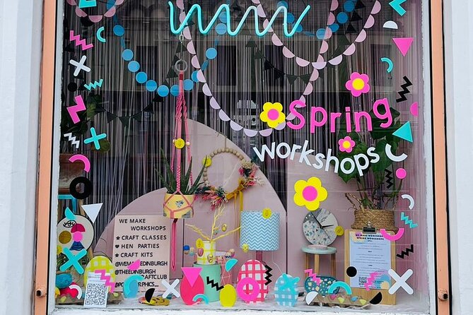 Eco-Resin Workshops - Fun Craft Experience in Edinburgh