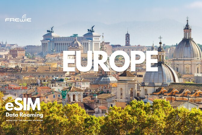 Europe Data Esim: 0.5gb per Day to 50GB – 30 Days
