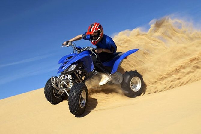 Evening Desert Safari With Quad Bike, Dune Bashing, Camel Ride, Shows, Dinner