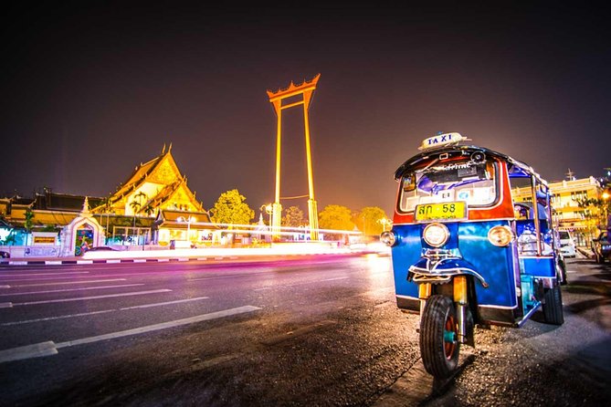 Evening Private City Tour at Bangkok by Tuk-Tuk - Cancellation Policy