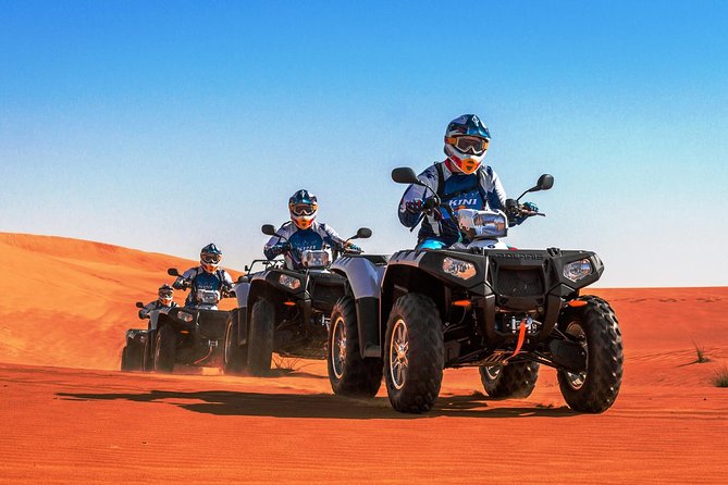 Exciting Quad Bike Experience With Dune Bashing, Sand Boarding and Refreshments - Good To Know