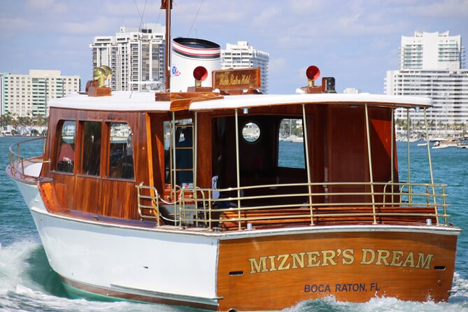 Explore Miami Beach via Vintage Yacht Cruise