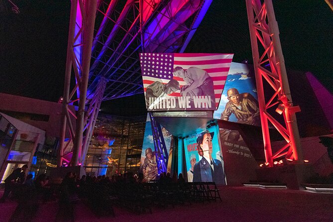 Expressions of America - Outdoor Sound & Light Show at The National WWII Museum - Good To Know