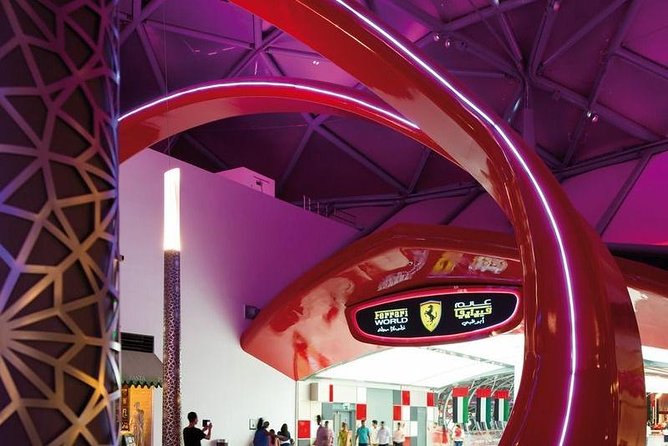 Ferrari World Abu Dhabi Admission Tickets (optional)