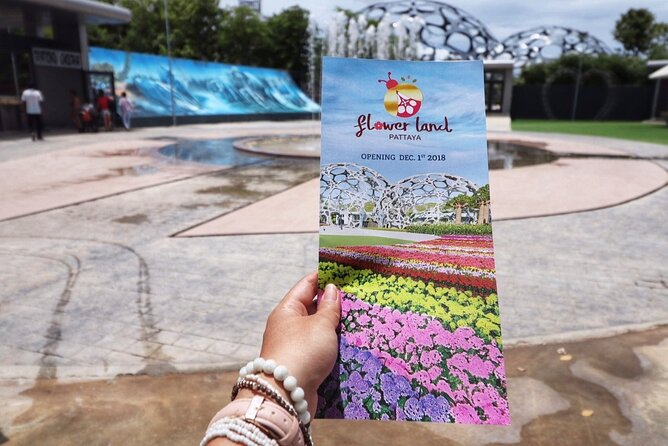 Flower Land Pattaya Admission Ticket With Return Transfer