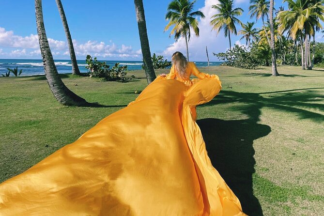 Flying Dresses Private Photoshoot in Dominican Republic