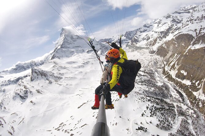 FLYMATTERHORN Paragliding From Zermatt, With Matterhorn View