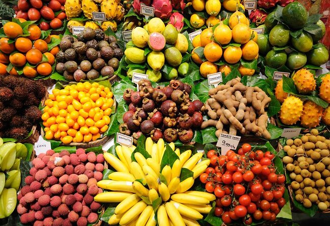 Food, Wine and History Tour With La Boqueria Market