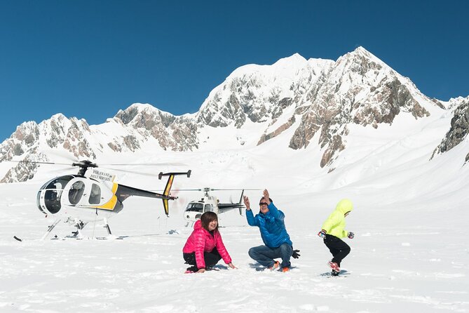 Fox Glacier and Snow Landing (Allow 20 Minutes – Departs Fox Glacier)