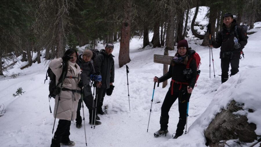 From Denver: Snowshoeing in Rocky Mountains