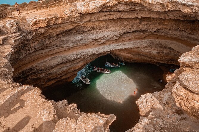 From Faro: Adventure Cave Tour – Benagil Cave and Much More