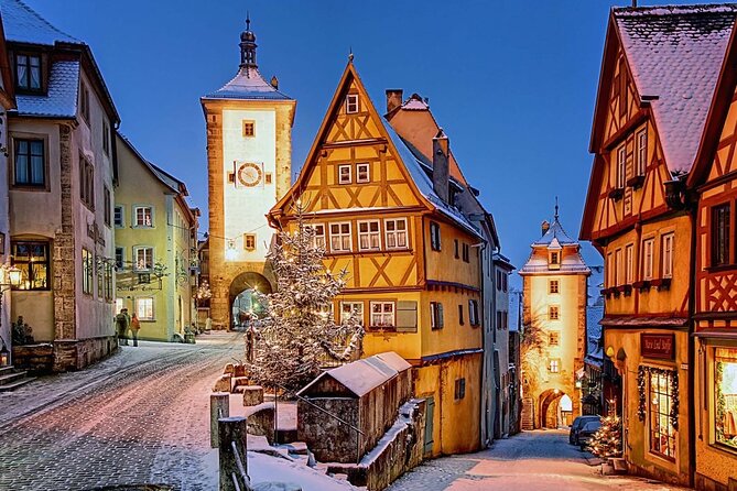 From Frankfurt: Historic Treasure Rothenburg, Private 1 Daytour
