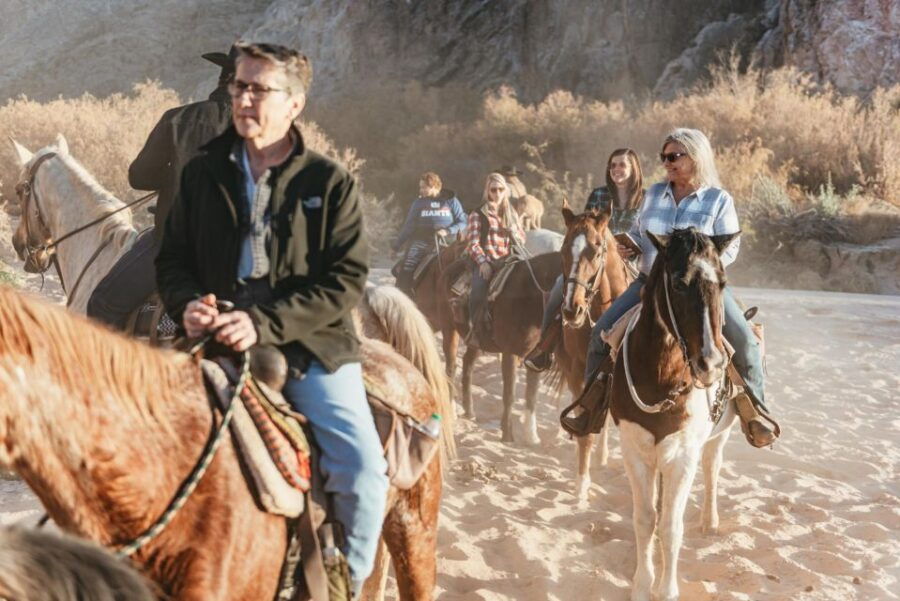From Las Vegas: Desert Sunset Horseback Ride With BBQ Dinner - Good To Know