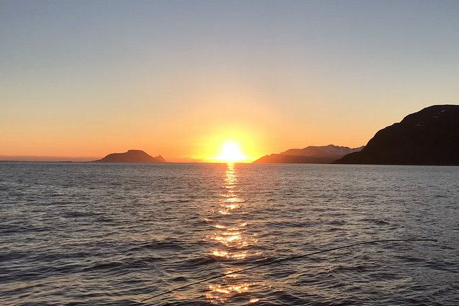 From Tromso All- Inclusive Midnight Sun Cruise by Boat