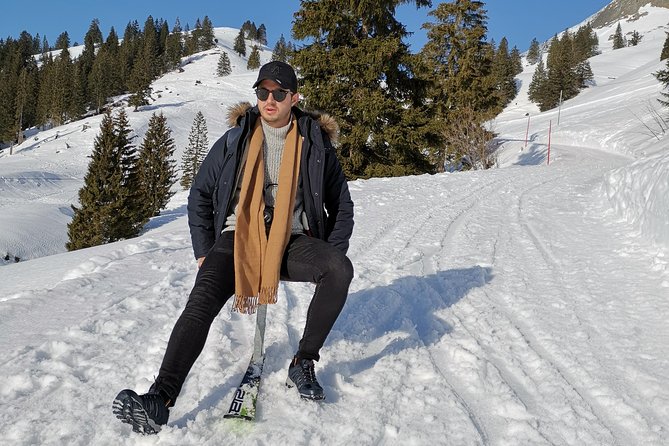 From Zurich: Private Snow Hike, Mountains and Chocolate Daytrip - Snow Hike in the Swiss Alps