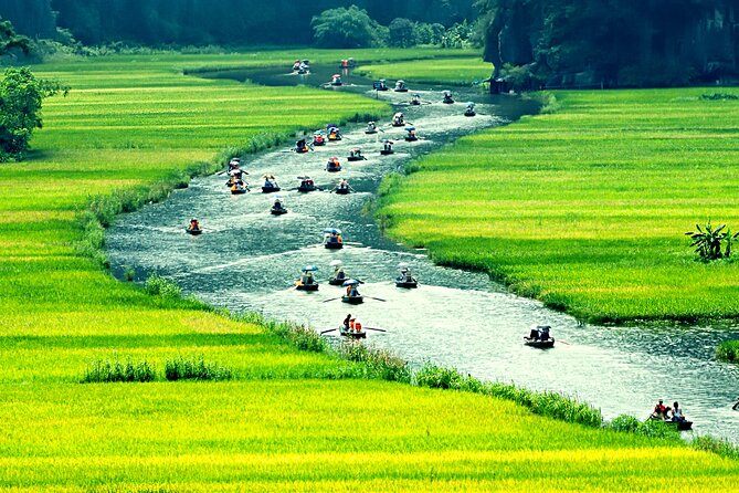 Full Day Guided Tour to Hoa Lu ,Tam Coc, Mua Cave With Lunch