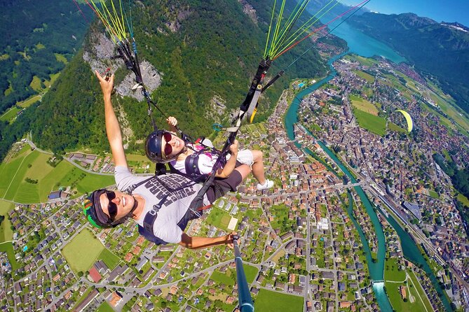 Full-Day Guided Tour to Interlaken With Paragliding Flight