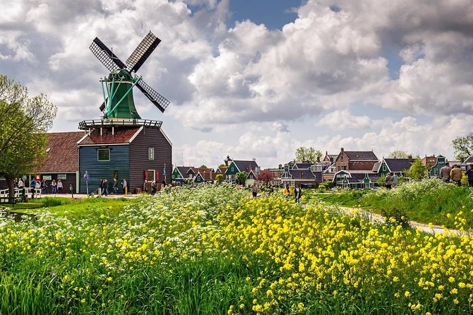 Full-Day Tour to Zaanse Schans Village and Amsterdam With Cheese Tasting - Tour Highlights