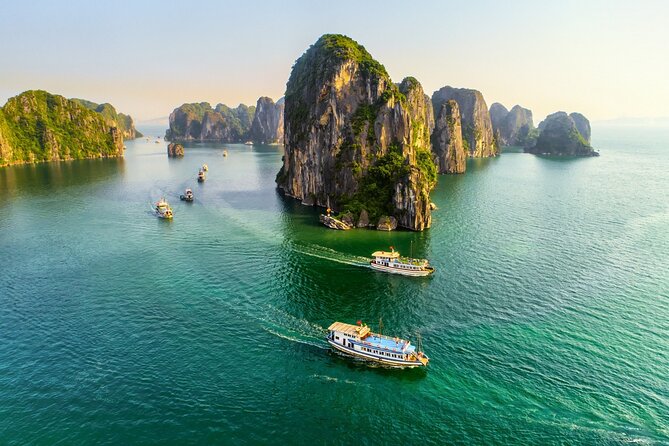 Full Day Tour With 6 Hours Cruise on Halong Bay Heritage Site