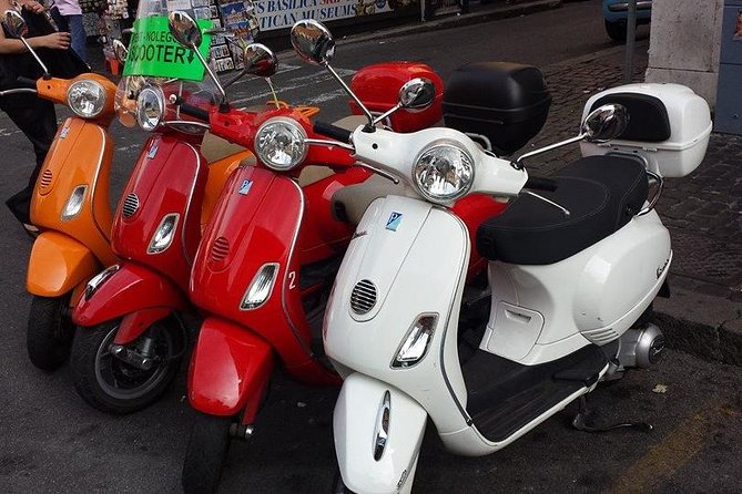 Full-Day Vespa and Scooter Rental in Rome