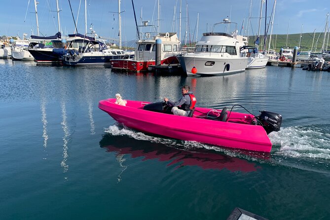 Funky Pink Self Drive Boats