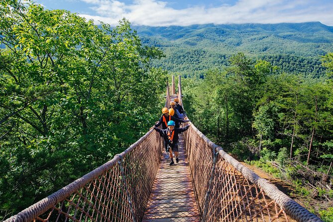 Gatlinburg Mountaintop Zipline and Sky Bridge Experience