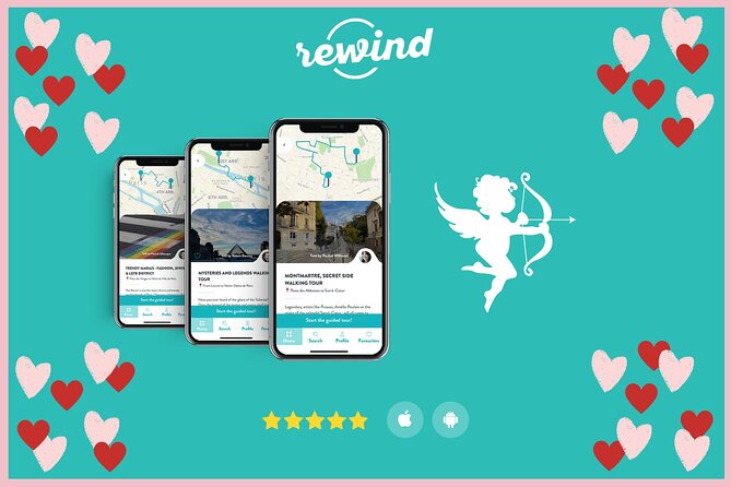 Gift Card: 3 Audio-Guided Tours of Paris on Smartphone - Good To Know
