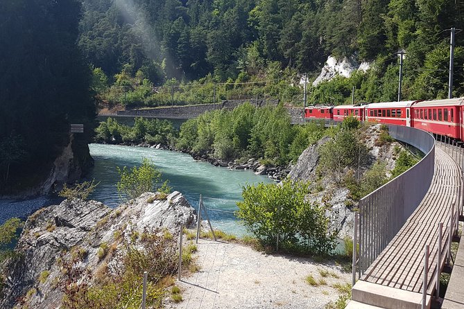 Glacier Express Panoramic Train Round Trip in One Day Private Tour From Luzern