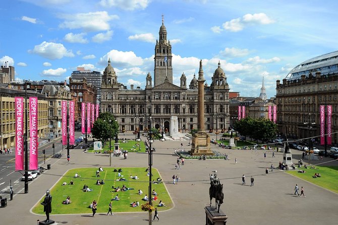 Glasgow Airport Transfer: Glasgow Airport GLA to Glasgow City in Luxury Van - Pickup and Drop-off Information