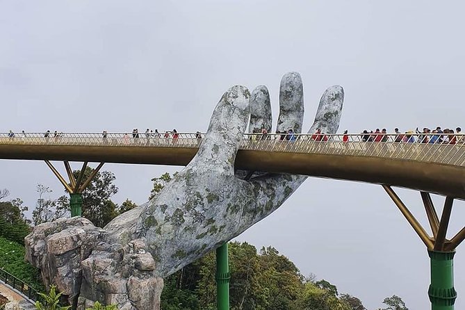 Golden Bridge Ba Na Hills in The Afternoon- Private Guided Tour