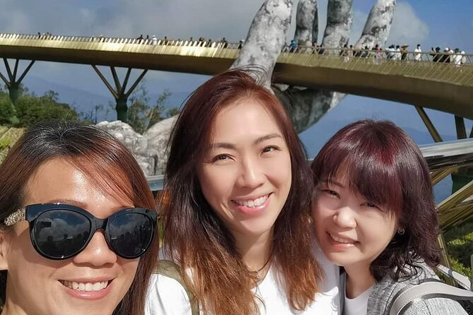 Golden Bridge Ba Na Hills Private Tour From Hotels in Hue - Da Nang -Hoi an City - Tour Highlights