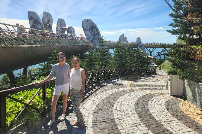 Golden Bridge- Dragon Bridge- Monkey Mountain With Buddha Statue - Golden Bridge: A Marvel of Architecture