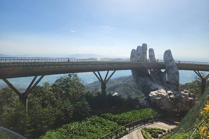 Golden Bridge- Marble Mountain- Monkey Mountain From Hotel in Hue-Da Nang-Hoi an - Location: Hue-Da Nang-Hoi An