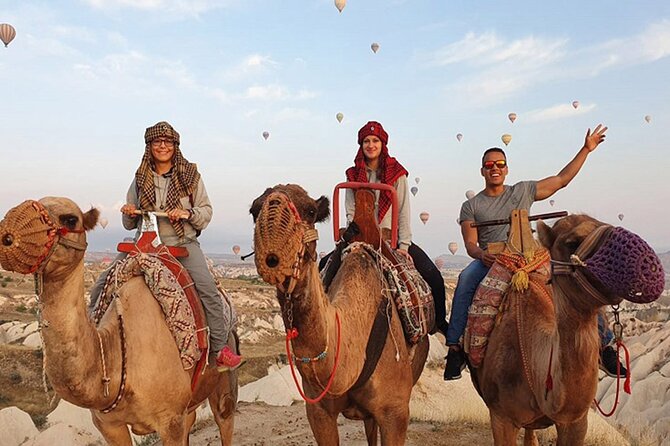 Goreme National Park by Camelback During This Sunrise Safari.