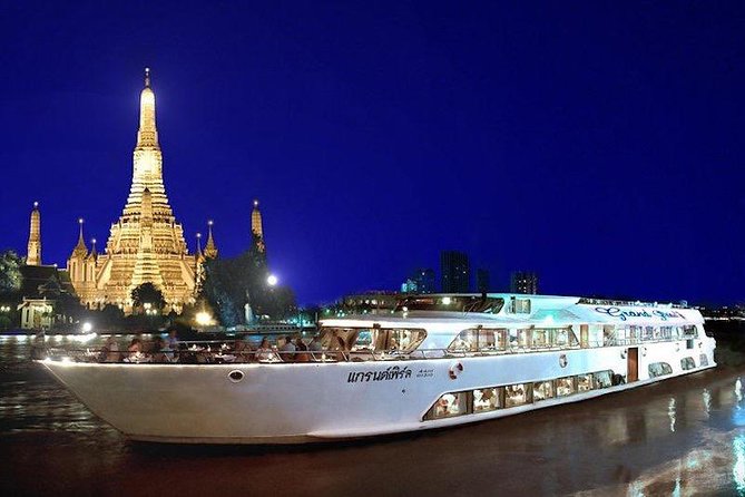 Grand Pearl Luxury Dinner Cruise at Bangkok Admission Ticket - Good To Know