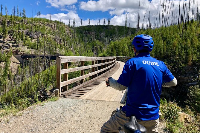 Guided Bike Tour on Historical Kettle Valley Railway at Myra Canyon & Wine Tour