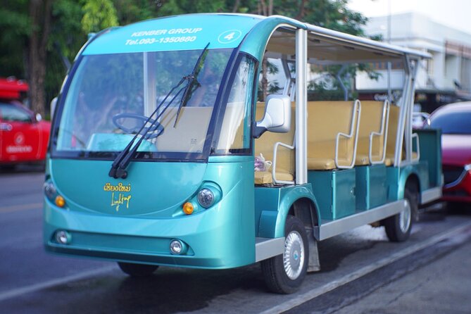 Guided Chiang Mai City Night Tour by EV Tram