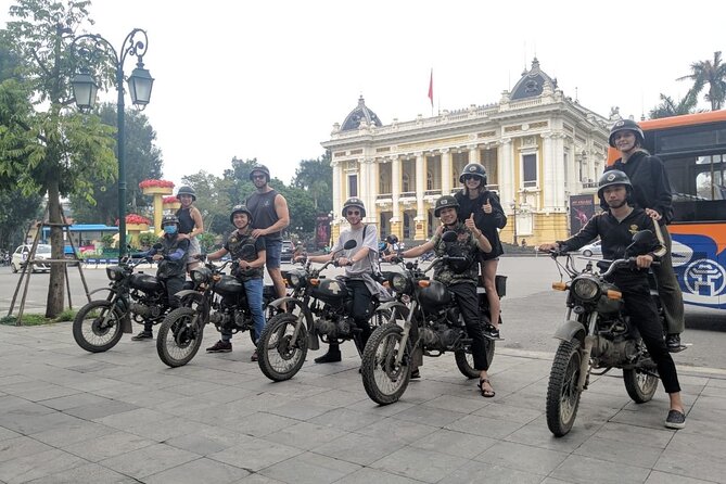 HALF DAY HANOI MOTORBIKE TOURS: Food Culture Sight Fun on Vintage Bike - Pricing and Discounts
