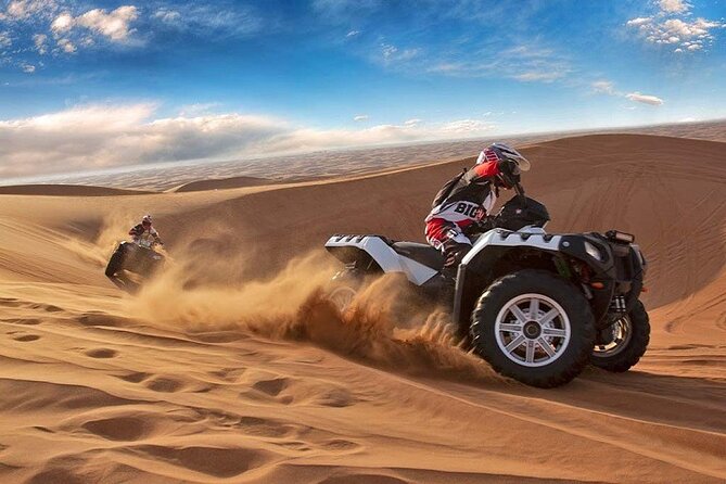 Half-Day Red Dunes by Quad Bike With Camel Ride and Sandboard - Good To Know
