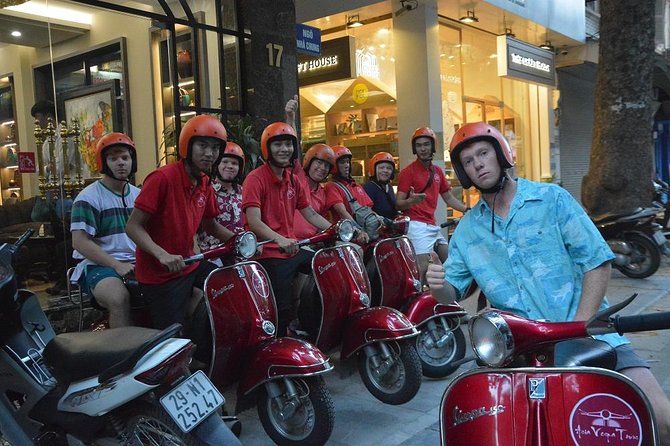 Hanoi Vespa Tours: Hanoi Vintage Vespa Evening Food Tours