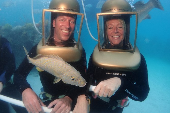 Hartley Helmet Diving in Bermuda