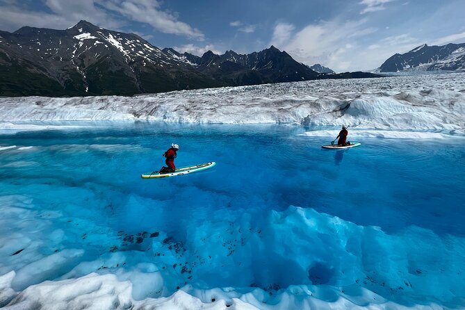 Helicopter and Glacier Paddle Boarding -PRIVATE - Good To Know