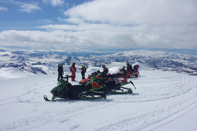 Highland Snowmobiling Tour in Southern Iceland