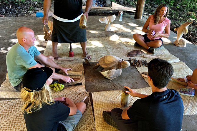 Holualoa 2-hour Polyesnian Tiki Carving Workshop  - Big Island of Hawaii - Workshop Overview
