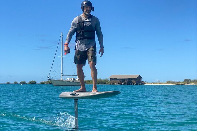 Honolulu 60-Min E-Foil Small Group Session  – Oahu