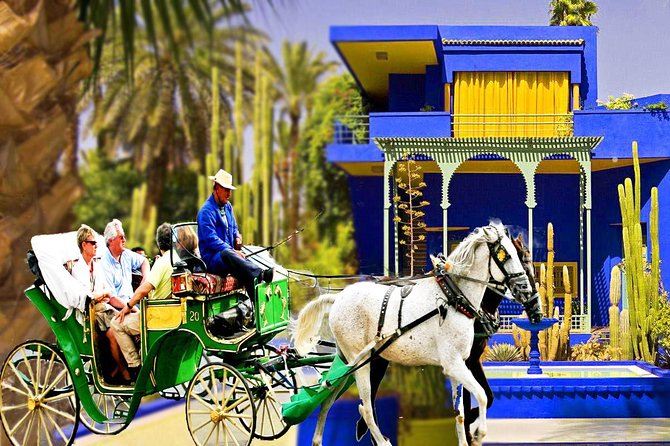 Horse and Carriage Ride With Majorelle Garden - Historic Center by Horse and Carriage
